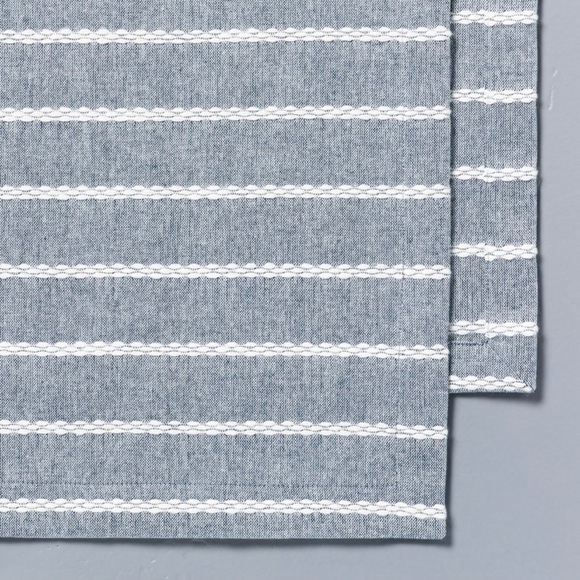 NEW Hearth & Hand Dobby rib knit Table Runner 6 ft - Picture 3 of 9
